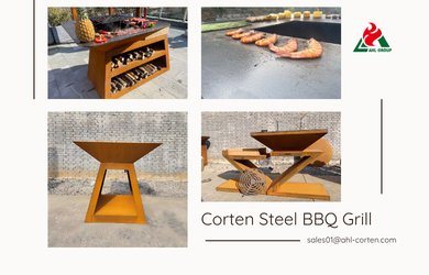 Corten Steel BBQ Grill Wholesale